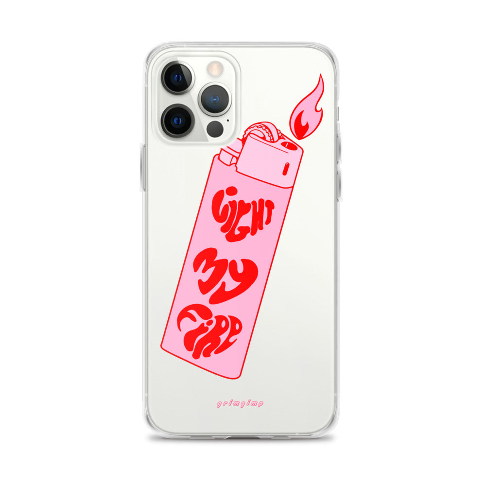 Light My Fire (transparent background) iPhone Case