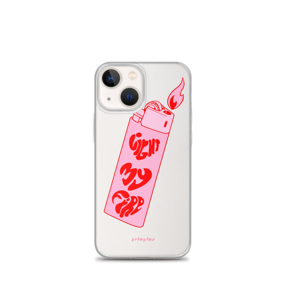Light My Fire (transparent background) iPhone Case