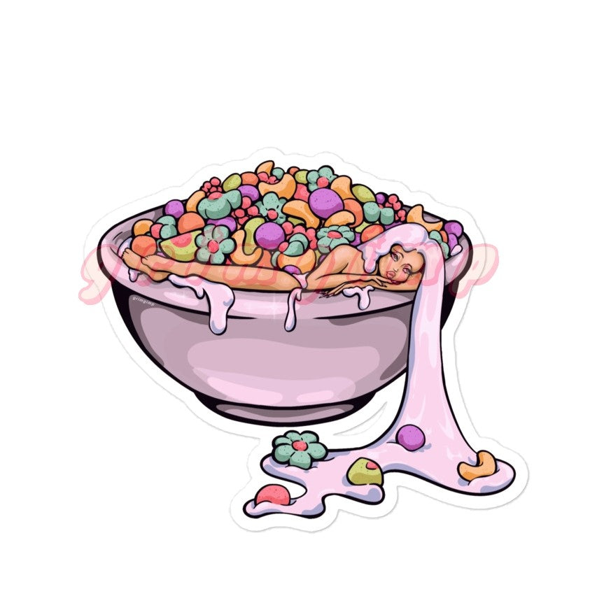 Dreaming of Breakfast stickers