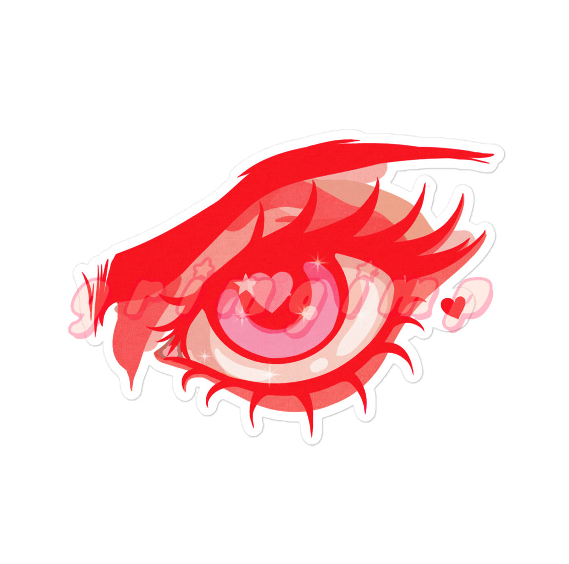 Heart Eyed sticker