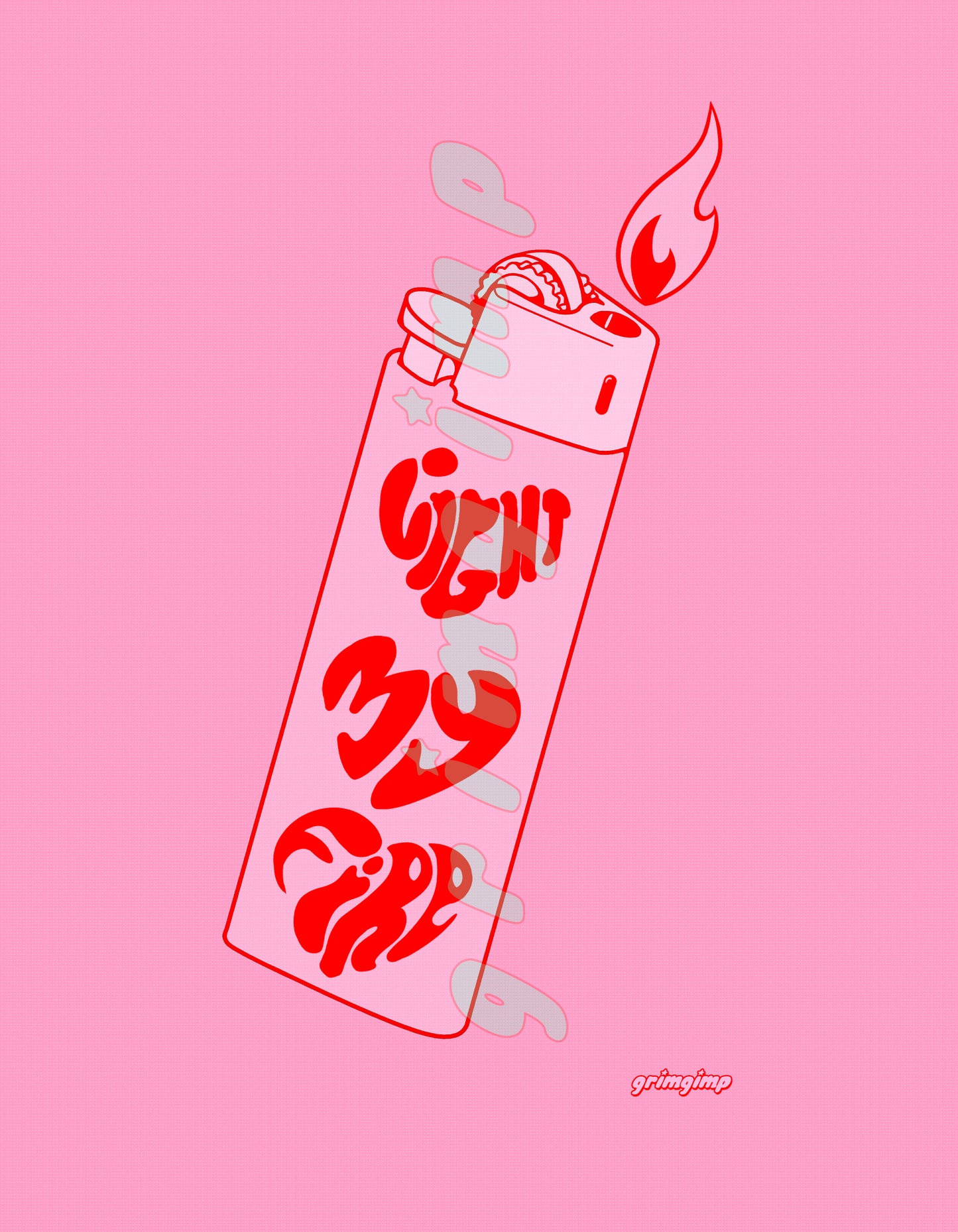 Light My Fire matte print