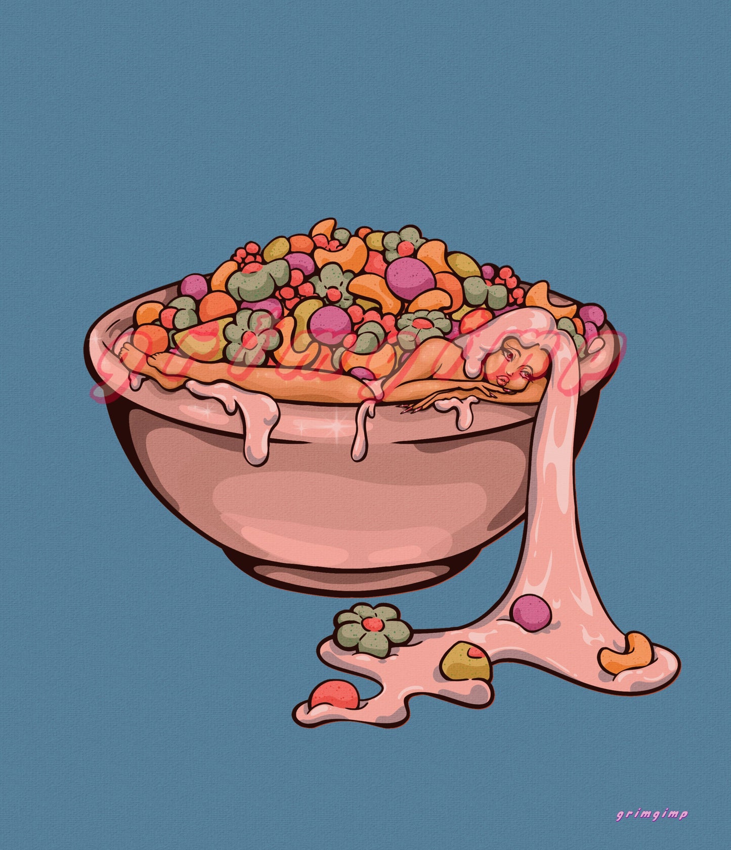Dreaming of Breakfast matte print