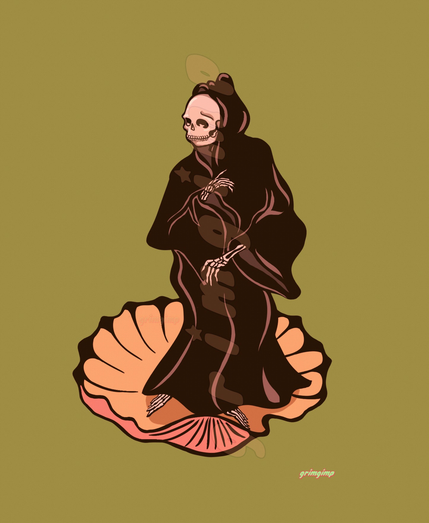 The Birth of Death matte print