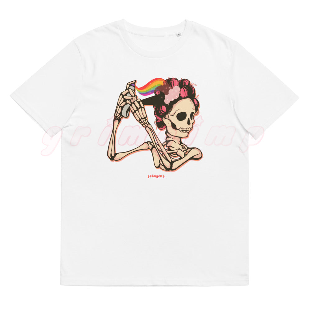 Mama Hair Rolls unisex organic cotton t-shirt