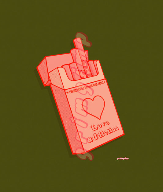 Love Addiction VERSION 1 matte print