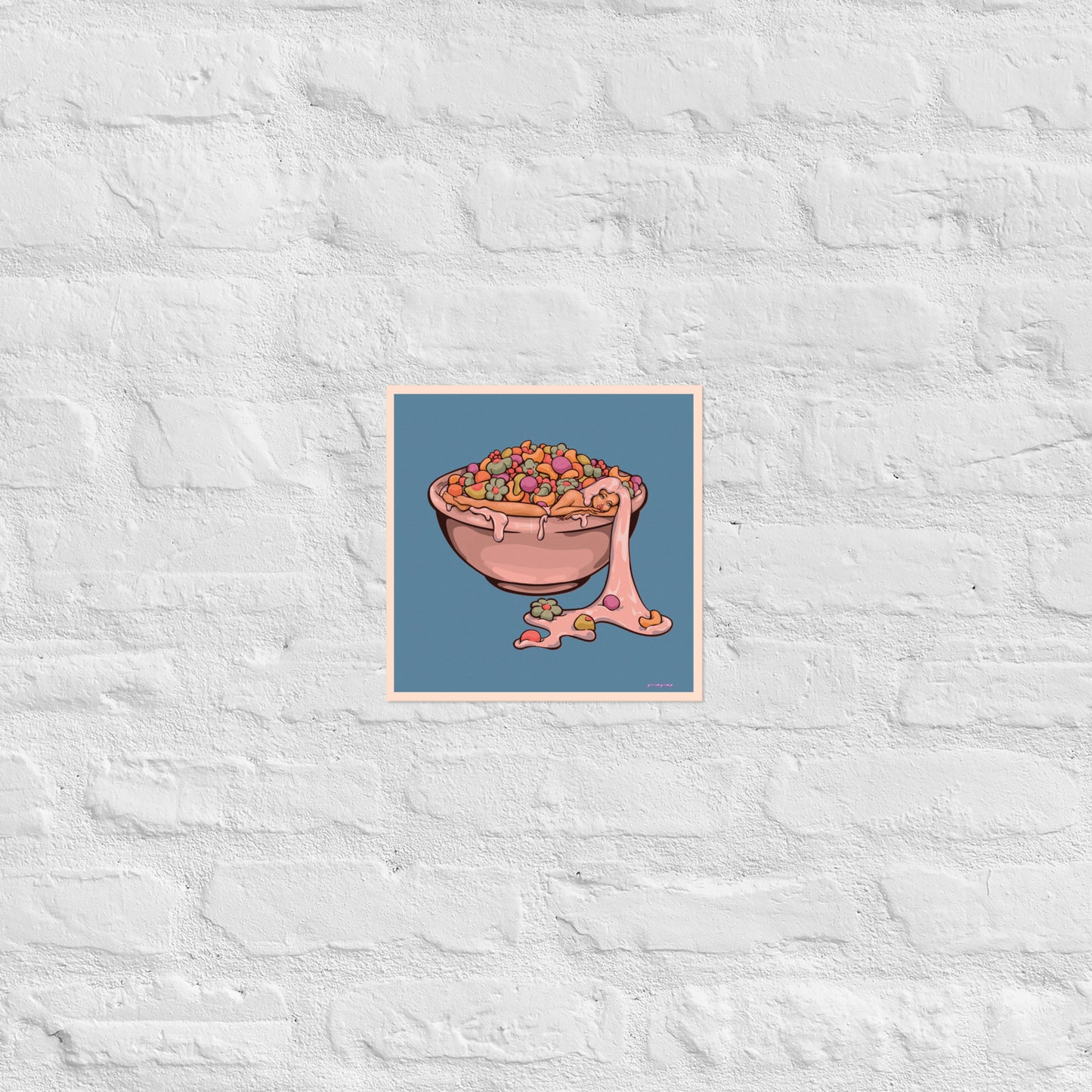 Dreaming of Breakfast matte print
