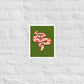 Love Snake (white) matte print