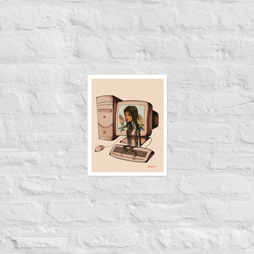 Videogame Addict matte print