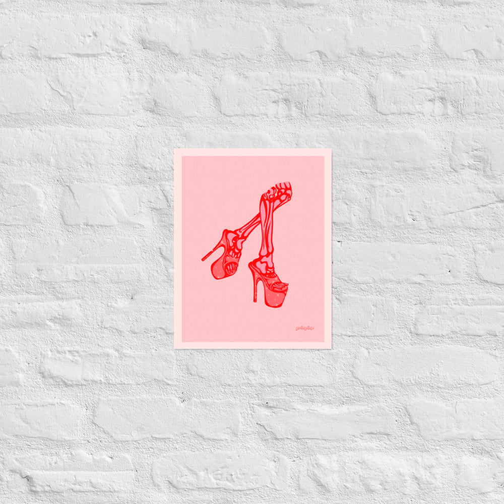Killer Heels matte paper