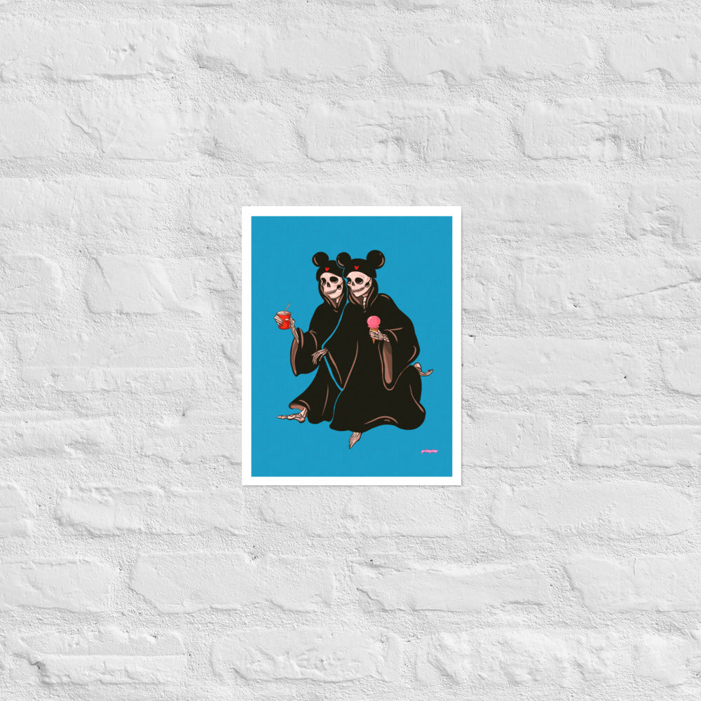 I'll See You in Disneyland matte print