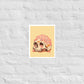 Funfetti Skull Cake matte print