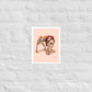 Mama Hair Rolls (soft pink) matte print