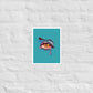 Starry Eyes matte print