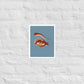 Staring At The Moon matte print