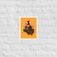 Out for Coffee matte illustration poster