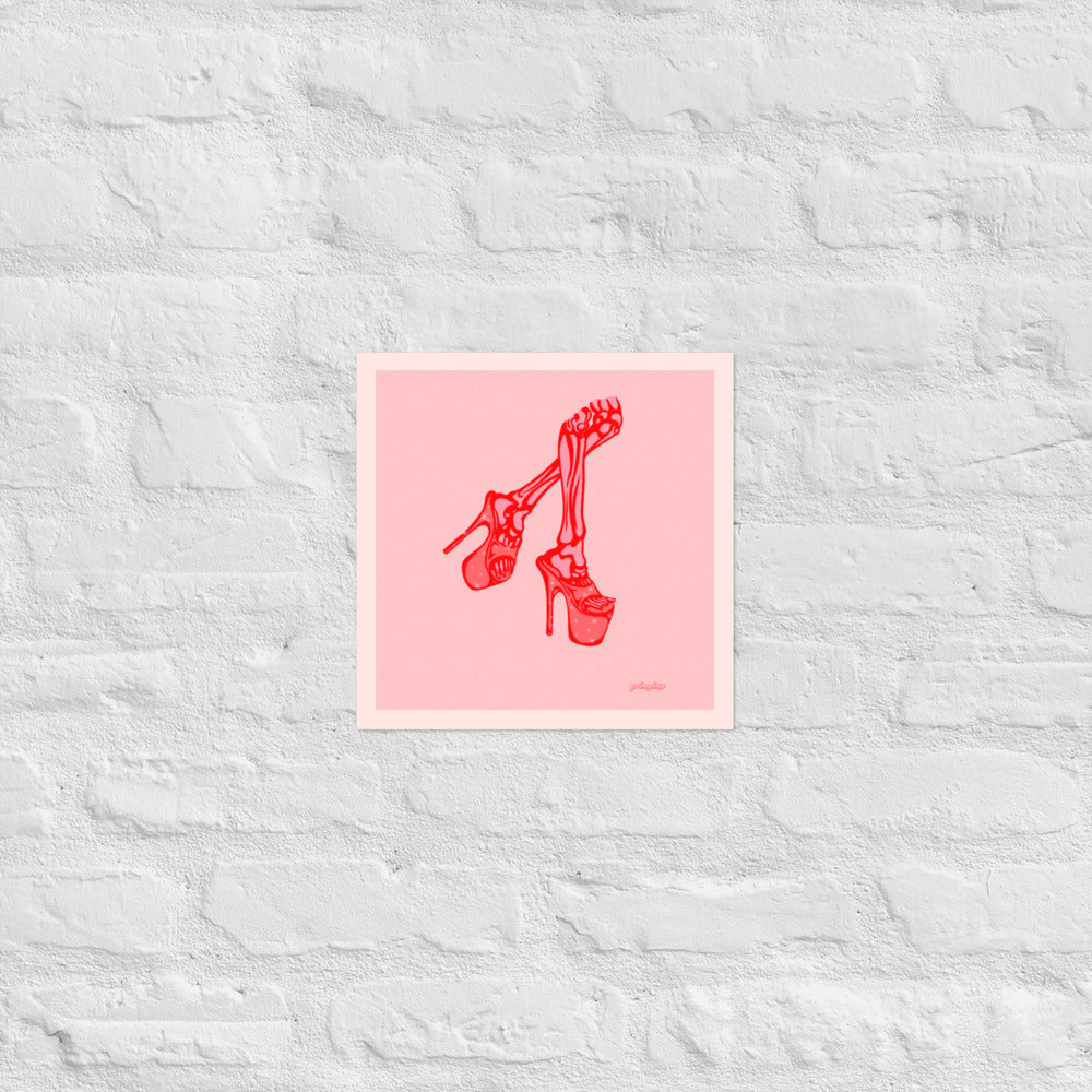 Killer Heels matte paper