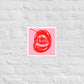 Skull Cherry matte print