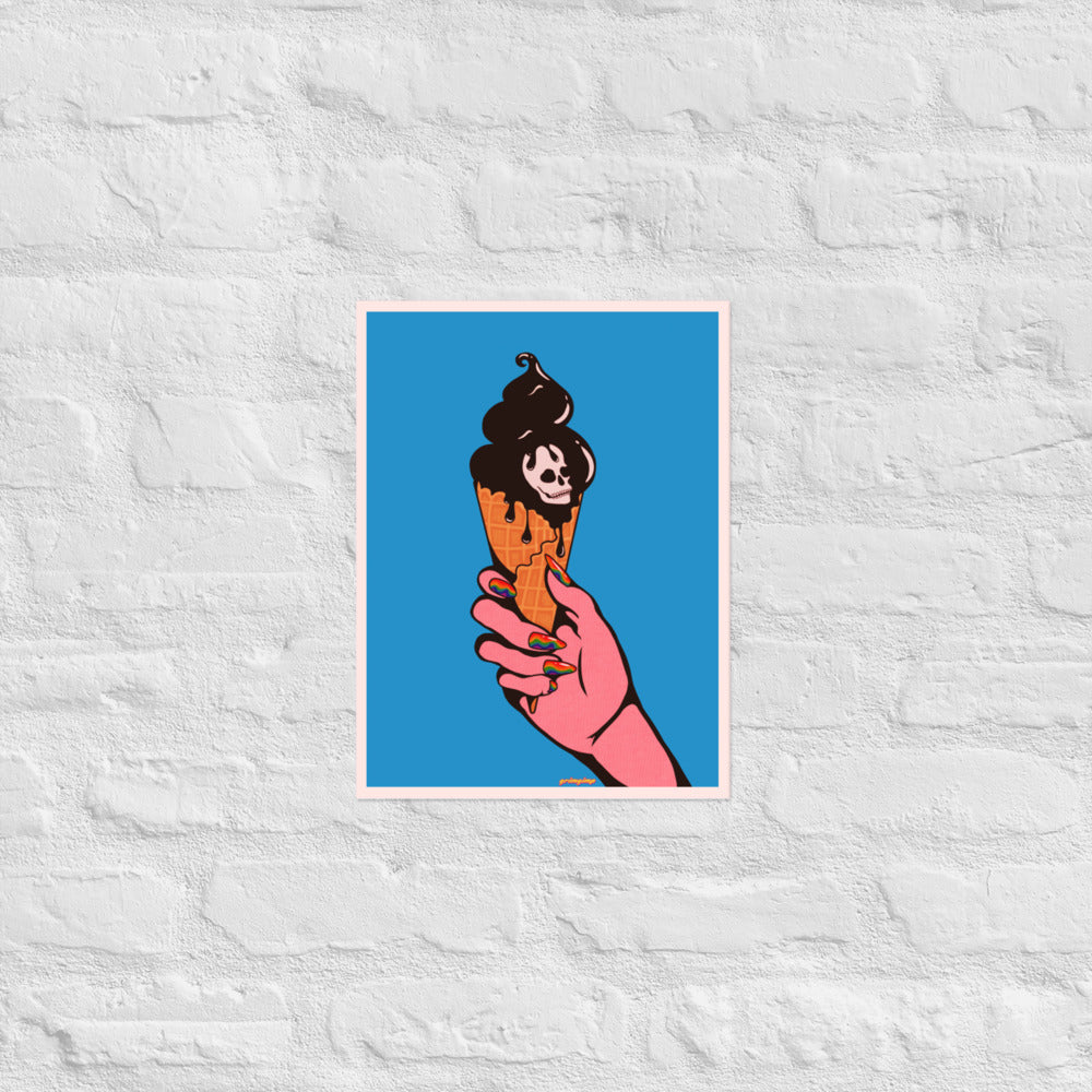 Deadly Good Print (blue) matte print