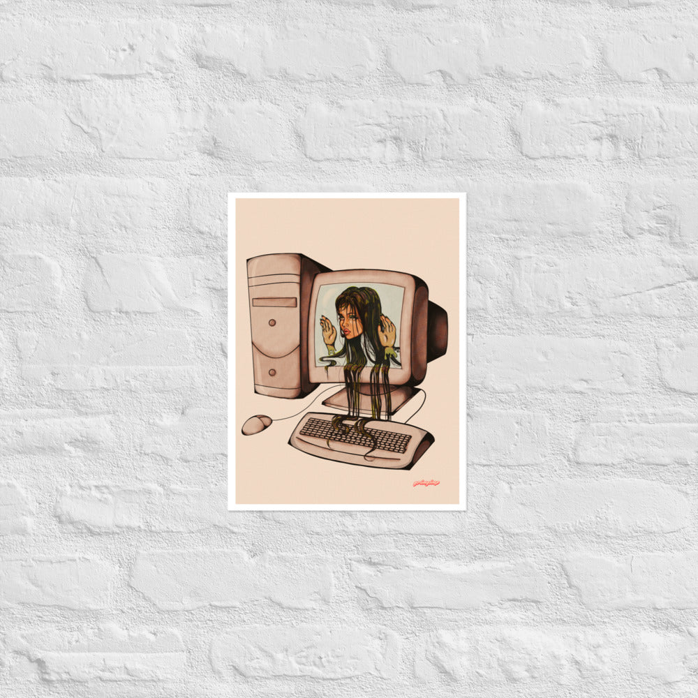Videogame Addict matte print