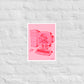 Videogame Addict (pink) matte print