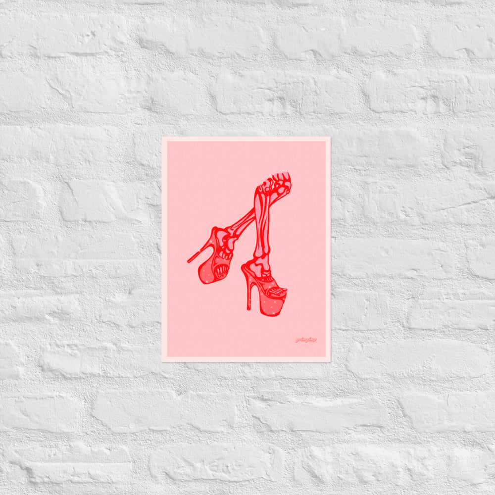 Killer Heels matte paper