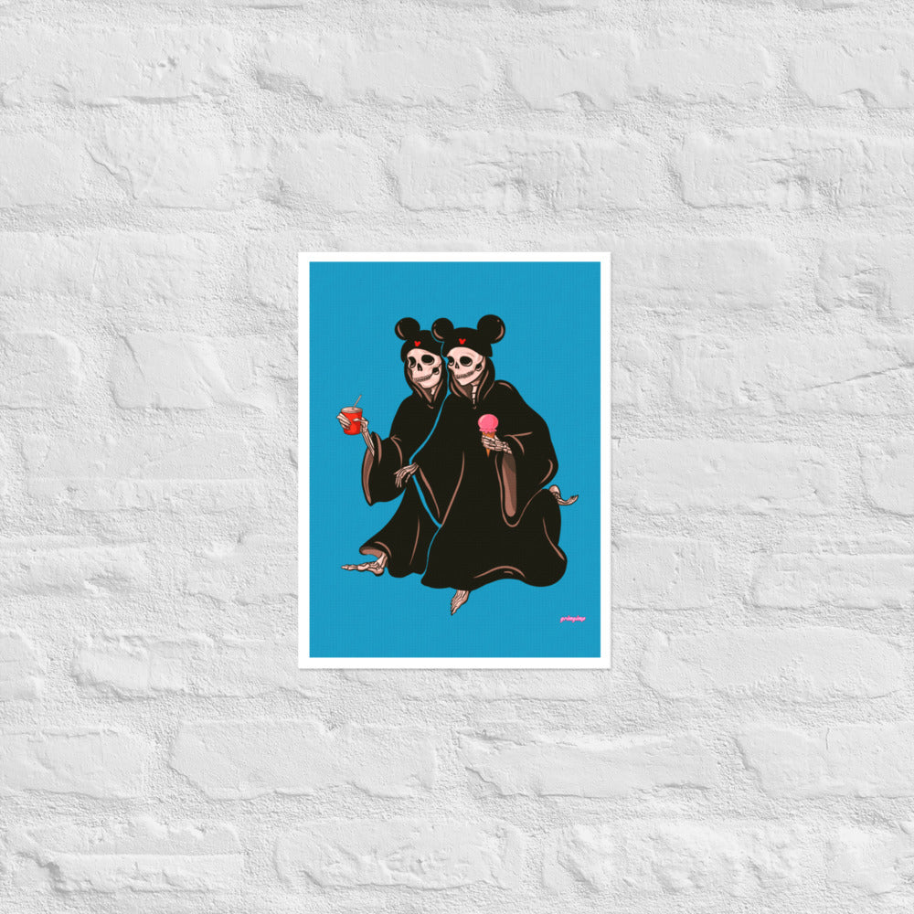 I'll See You in Disneyland matte print
