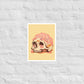 Funfetti Skull Cake matte print