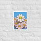 Daisy Field matte print illustration