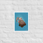 Grim Reaper Tanning matte illustration poster