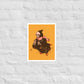 Out for Coffee matte illustration poster
