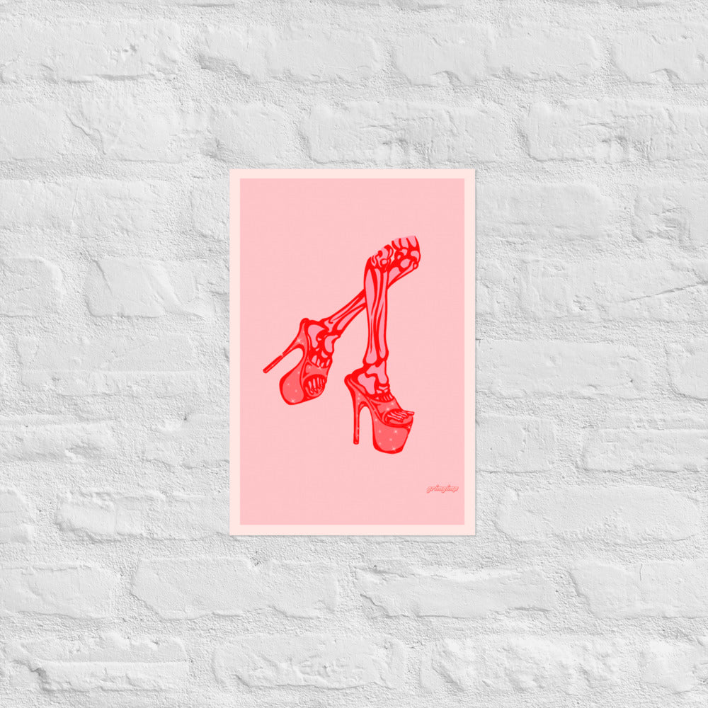 Killer Heels matte paper