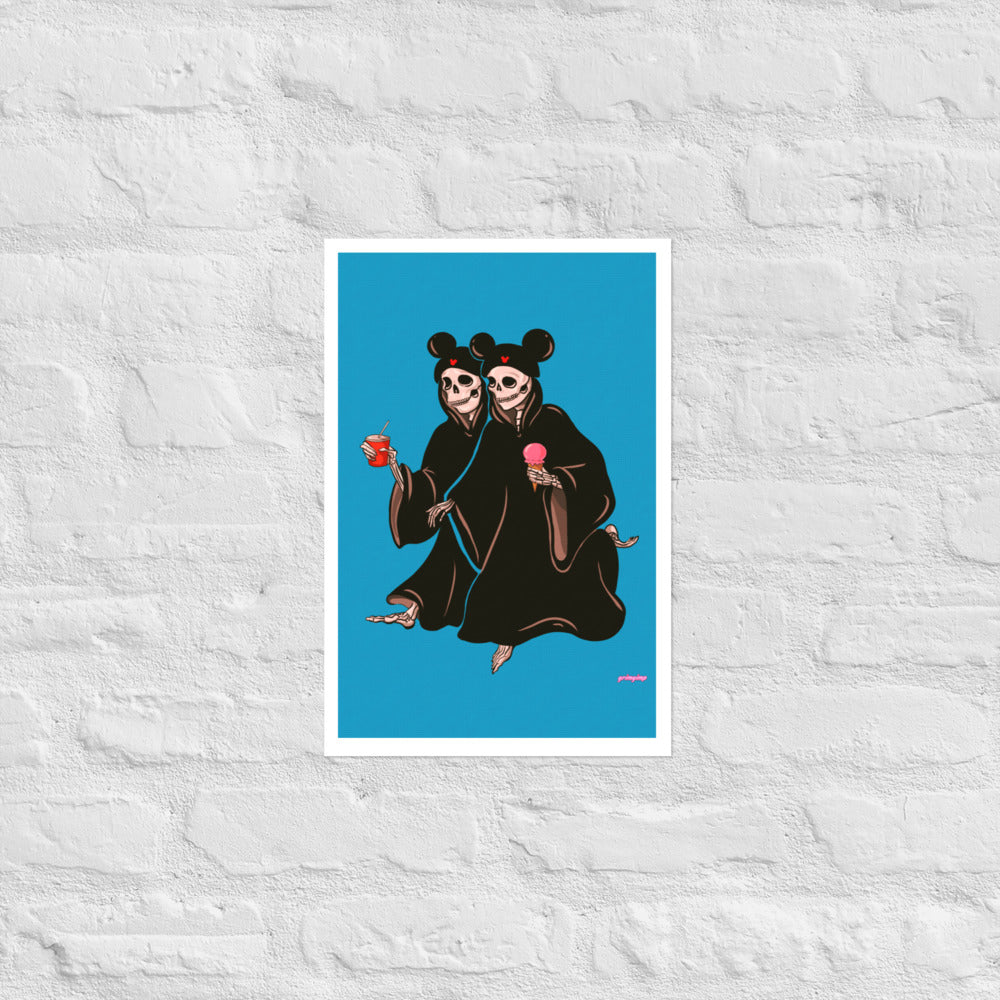 I'll See You in Disneyland matte print