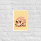 Funfetti Skull Cake matte print