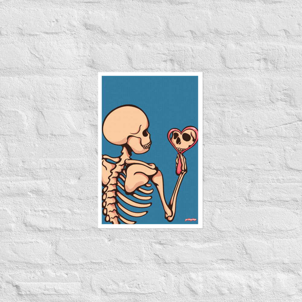 Pretty Bones matte print