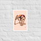 Mama Hair Rolls (soft pink) matte print