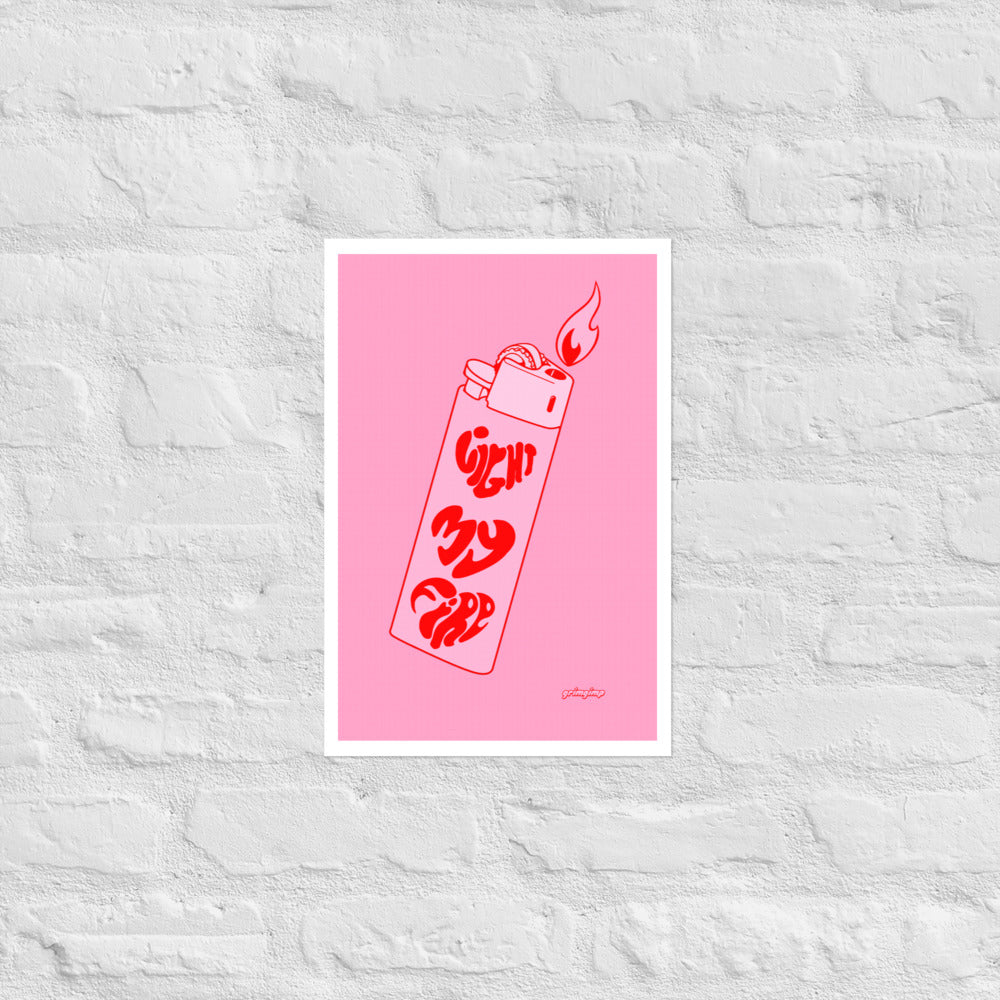 Light My Fire matte print