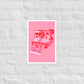 Hot Polaroid (pink) matte print