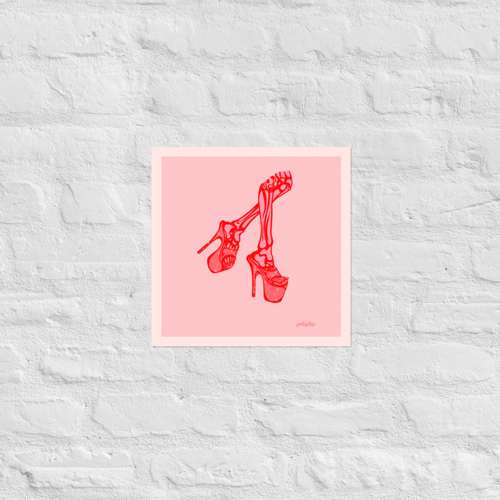 Killer Heels matte paper
