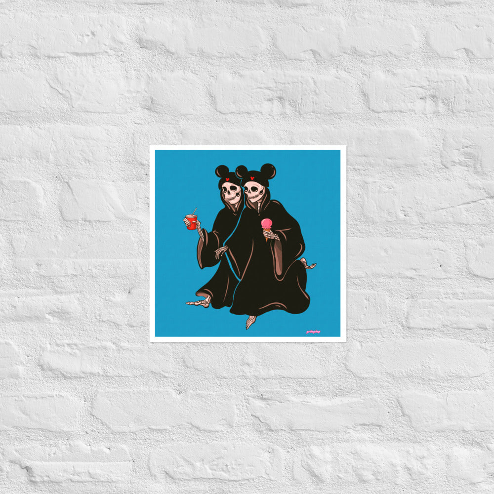 I'll See You in Disneyland matte print