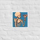 Pretty Bones matte print