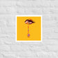 Starry Tears matte print