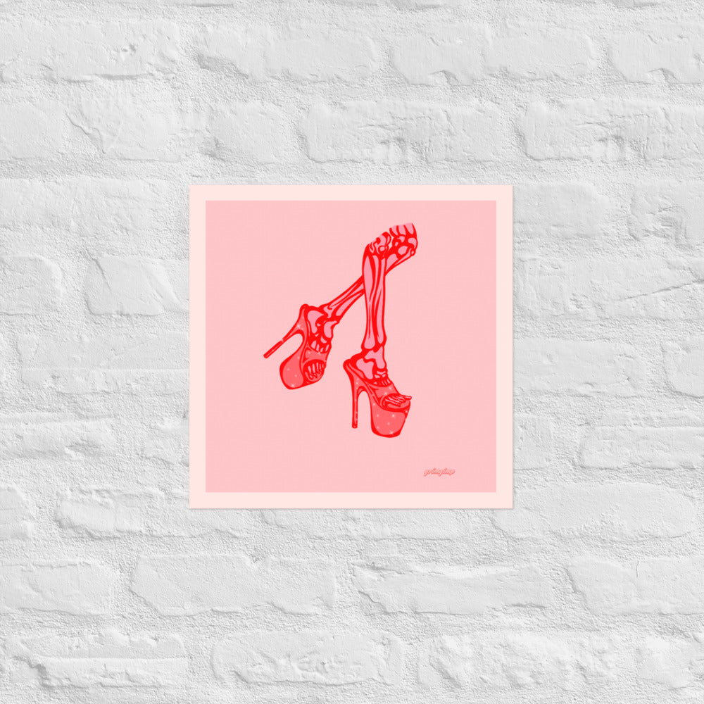 Killer Heels matte paper