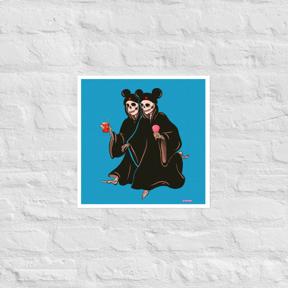 I'll See You in Disneyland matte print