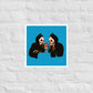 Milkshake Date matte print