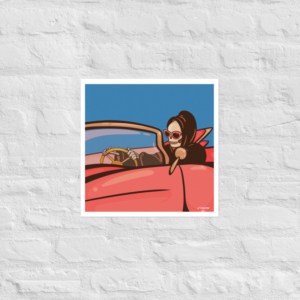 Cadi Grim Reaper matte print