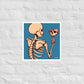 Pretty Bones matte print