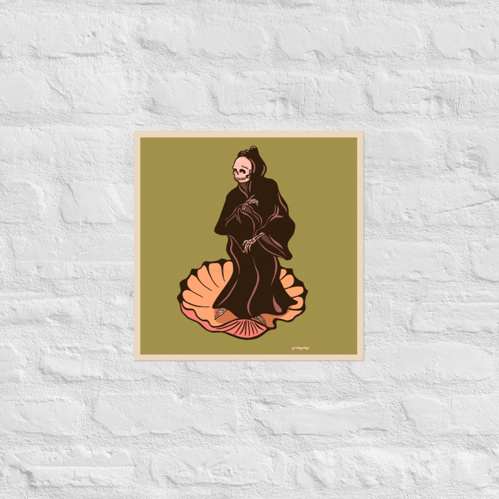The Birth of Death matte print