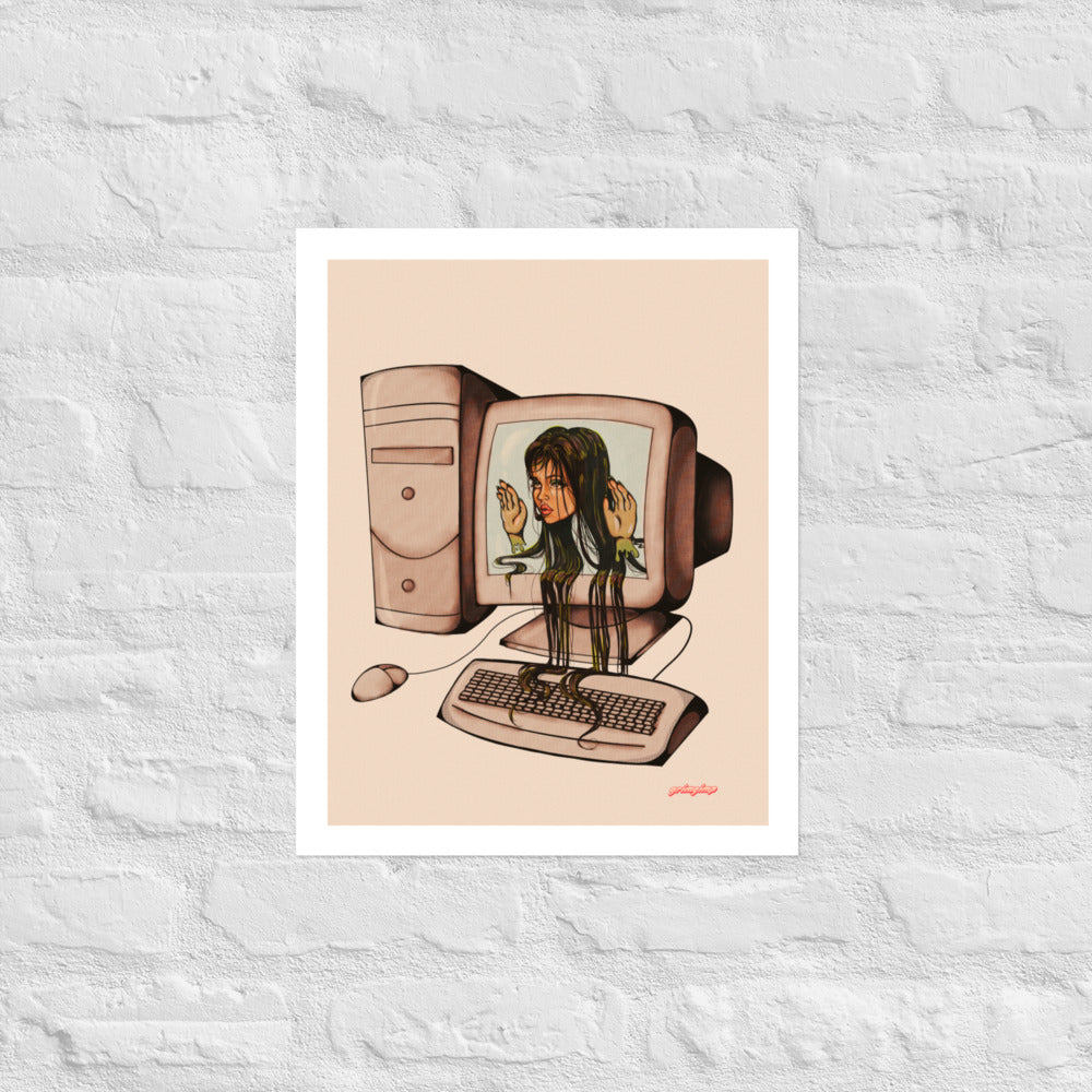 Videogame Addict matte print