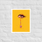 Starry Tears matte print