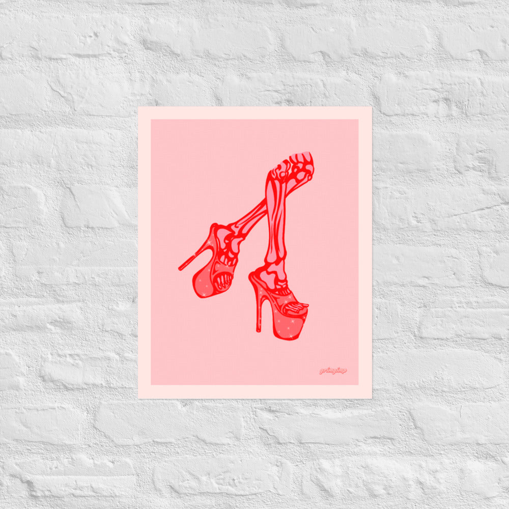 Killer Heels matte paper